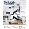 STANDOPIA Vertical Dual Monitor Mount for 17-45 inch Ultrawide Screens