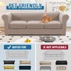 H.VERSAILTEX 4 Piece Stretch Chesterfield Sofa Slipcovers Mid Century Deep
