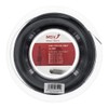 MSV Unisex – Erwachsene Focus-HEX Ultra Saitenrolle 200m-Schwarz Tennis-Saite, schwarz,