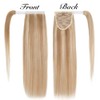 MY-LADY Ponytail Extension Human Hair 20 Inch Ash Blonde &
