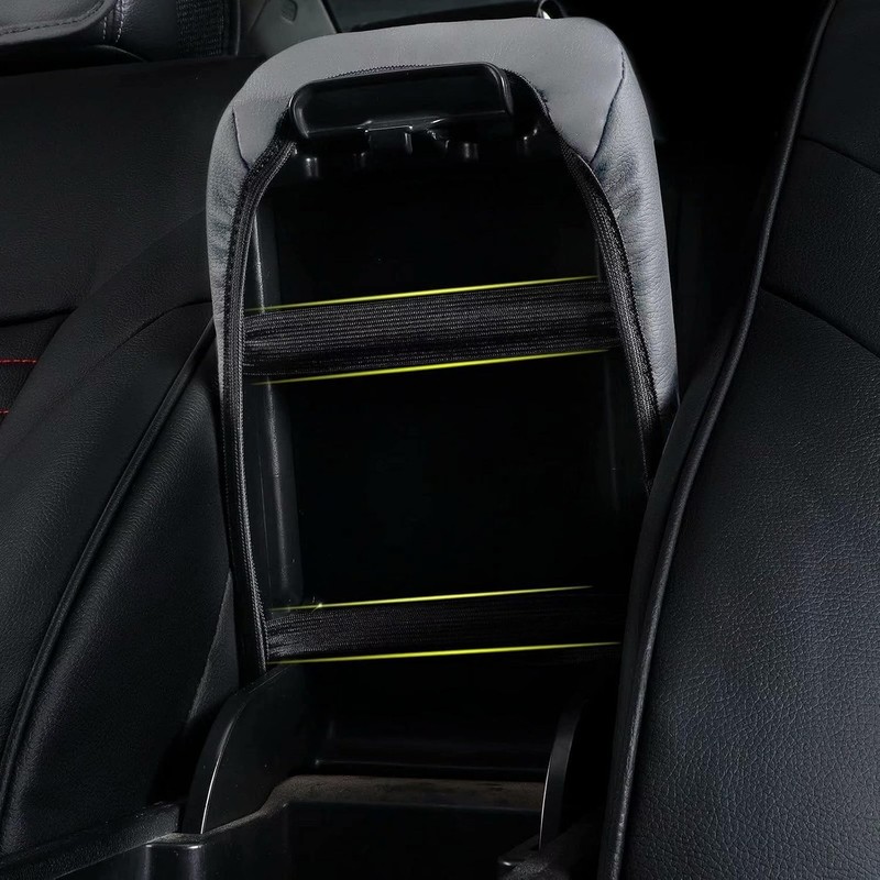 AOMSAZTO Light Gray Console Covers for 2013-2018 Subaru Forester Armrest