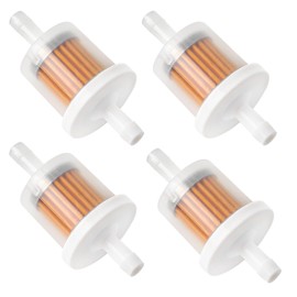 Seentech 691035 Fuel Filter - Perfect Match for 1/4" Inline BS Engines 12hp, 17.5hp, 27hp, 35hp Replaces 493629, 5065, 49019-7001, 7-07106-25, 120-754, B1SB7998, AM108356 Pack 4