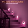 YUNLEX 2 Pack Motion Sensor Night Light, 3 Lighting Modes,
