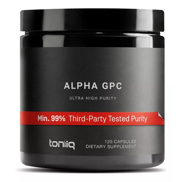 Toniq Alpha Gpc 600 Mg Con 120 Capsulas 99% Pureza
