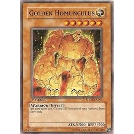 Yu-Gi-Oh! - Golden Homunculus (SDDE-EN004) - Structure Deck The Dark Emperor - 1st Edition - Common