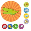Potty Trainer with 8 Toilet Stickers Underwater Animals + Reward