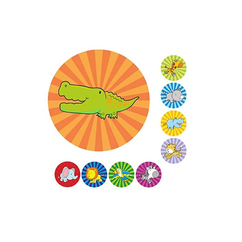 Potty Trainer with 8 Toilet Stickers Underwater Animals + Reward