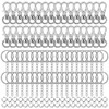 ALBOYI 195 Piece Silvery Swivel Snap Hooks and O Key