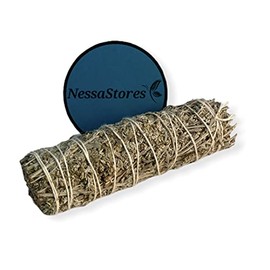 NESSASTORES - Blue Sage Smudge Incense 4" Bundle #JC-073 (2 pcs)