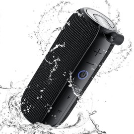 SANAG Portable Bluetooth Speaker, 360 HD Surround Loud Sound and Deep Bass, 25W Wireless Stereo Dual Pairing, IPX7 Waterproof, Bluetooth 5.0, 24H Playtime for Outdoors, Travel, Home and Party