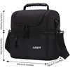 MIER Insulated Lunch Box Insulated Cool Tote Bag Lunch Kit