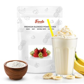 Fanale Premium Banana Bubble Tea Flavoring Powder | Perfect for Baking, Smoothies, Desserts and Drinks | Instant Flavoring Powder for Boba Milk Tea - 2.2 Pounds (Pack of 1)