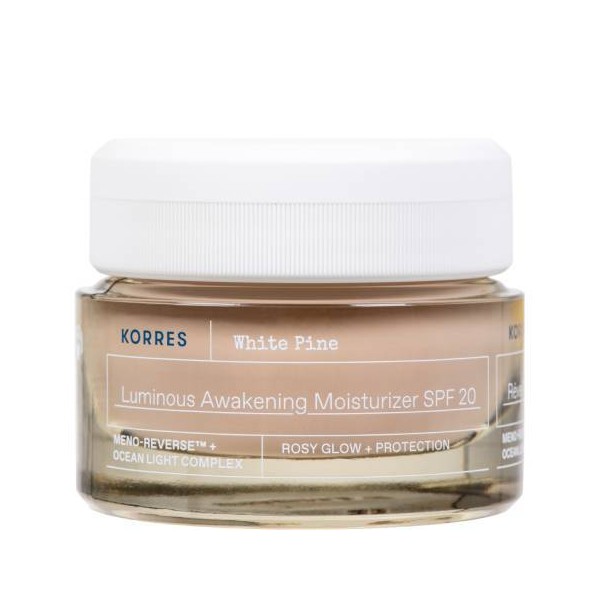 Korres White Pine Luminous Awakening Moisturizer SPF20, 40ml