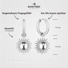 BONNYBIRD® BonnySun Sun Sun Earrings Made of Premium Stainless Steel