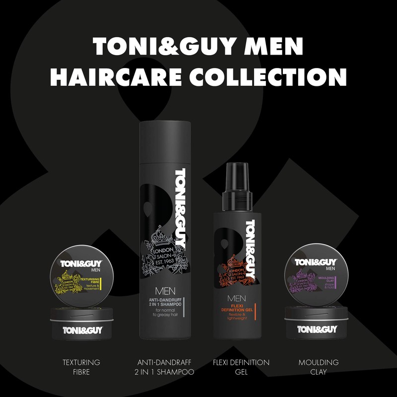 Toni & Guy Styling Clay for Men, 2.57 Ounce