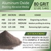 #80 GRIT Aluminum Oxide Powder for Sand Blasting - Sand