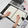 Wonderpool A4 PU Leather 3 & 4 Ring Holder Writing