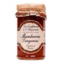 Tangerine Jam Andresy All natural French jam pure sugar cane 9 oz jar Confitures a l'Ancienne, One by Les Confitures a l'Ancienne
