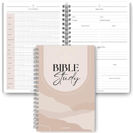 Bible Study Guide: Reflect on God’s Word with Comprehensive Study Tools | Bible Study Journal with SOAP Notes, Sermon Verse Mapping, Group Study & Reflections for Christians | A5 Lux