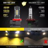 CHUSYYRAY 3000K 2PC H11 LED Fog Driving Light Bulbs Kit