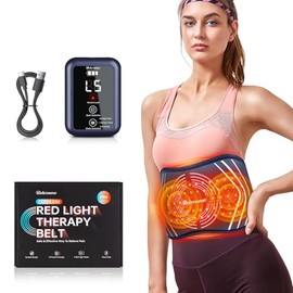 Red Light Therapy Heating Wrap Belt for Body Back Knee Shoulder Waist Muscle Pain Relieve