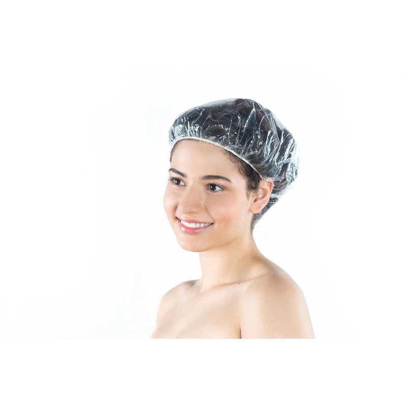 Diane Disposable Clear Processing Hair Caps, For Salons, DIY, Conditioning,