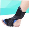 FOMIYES Adjustable Foot Drop Brace Plantar Splint Memory Foam Aluminum
