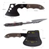 Fkstyle Hatchet Axe Cracker Firewood Cracker Compact Mini Portable Storage