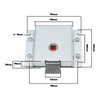 SG Store 2 x Door Lock Bolt Hole Spacing 50mm/75mm