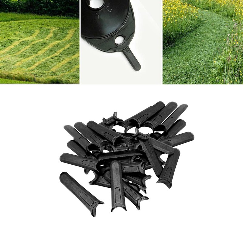 100Pcs Replacement Plastic Lawnmower Blades for Flymo