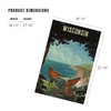 Lantern Press 1000 Piece Jigsaw Puzzle, Wisconsin, Today's Office, Coastal