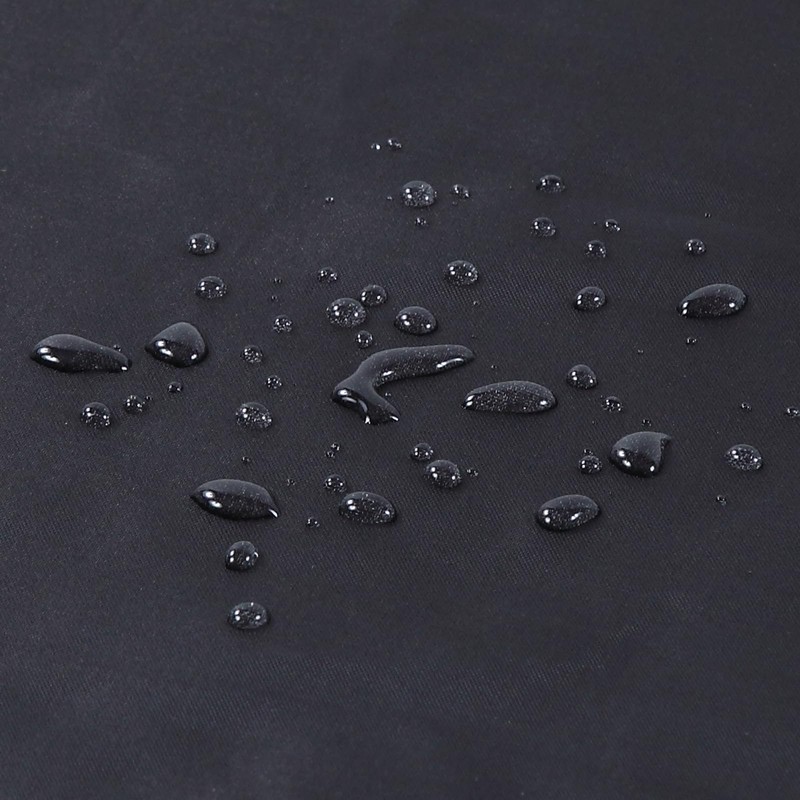 MVSUTA Ruffled Black Modern Polyester Fabric Cloth Bath Shower Curtain,Solid