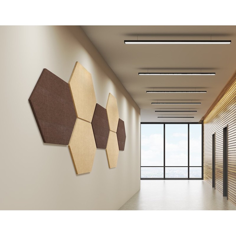 ADW Acoustic Panel Hexagon – 24” X 24” X 2”
