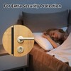 Door Latch Guard Stainless Steels Home Security Door Lock Plate