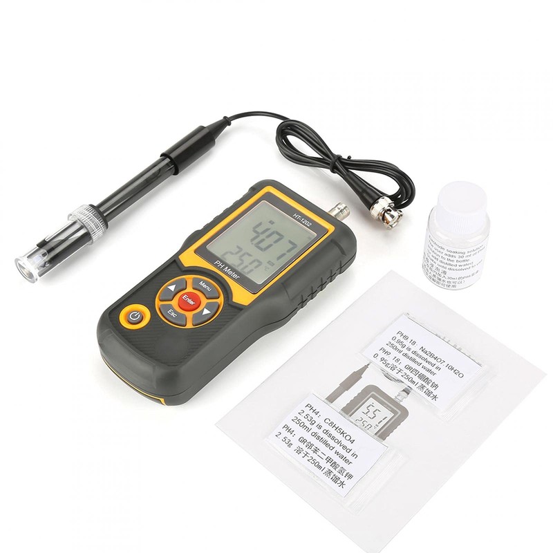 Digital PH Meter HT-1202 0.05pH High Precision Water Quality Tester