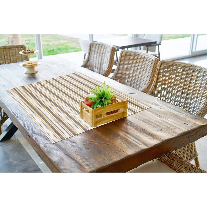 Lashuma Fabric Table Cloth 80 x 80 cm, Washable Table