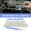 (100 PCS) 5.11" Square Rectangle Foam Cleaning Swab Sticks(50 PCS