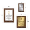 Signs ByLITA Custom Logo Wooden Award Plaque | Easel Mount