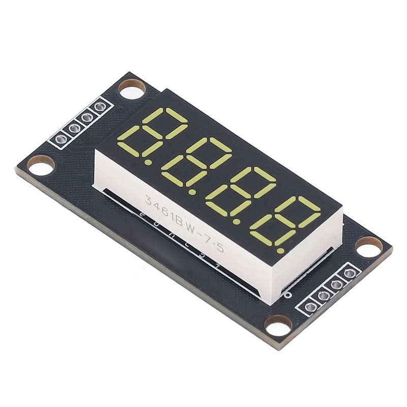 4 Sets Digital Tube Display Module LED 4 Digit 7