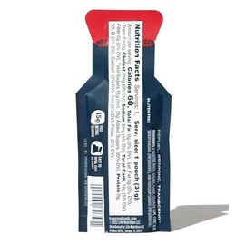 Strawberry Flavored Glucose Gels, Twenty 1.1-Ounce Packets In Brand Bag, 15-Grams Fast-Acting Glucose