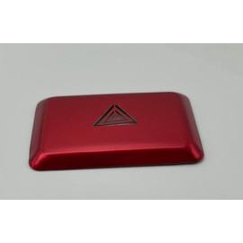 MEKOMEKO Honda Civic 11th Generation Dedicated Hazard Switch Cover Warning Lamp Switch Cover Interior Panel Interior Parts New Model 11th Generation CIVIC FL1 [Red] C11-QSR