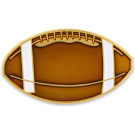 PinMart's Football Sports Enamel lapel Pin