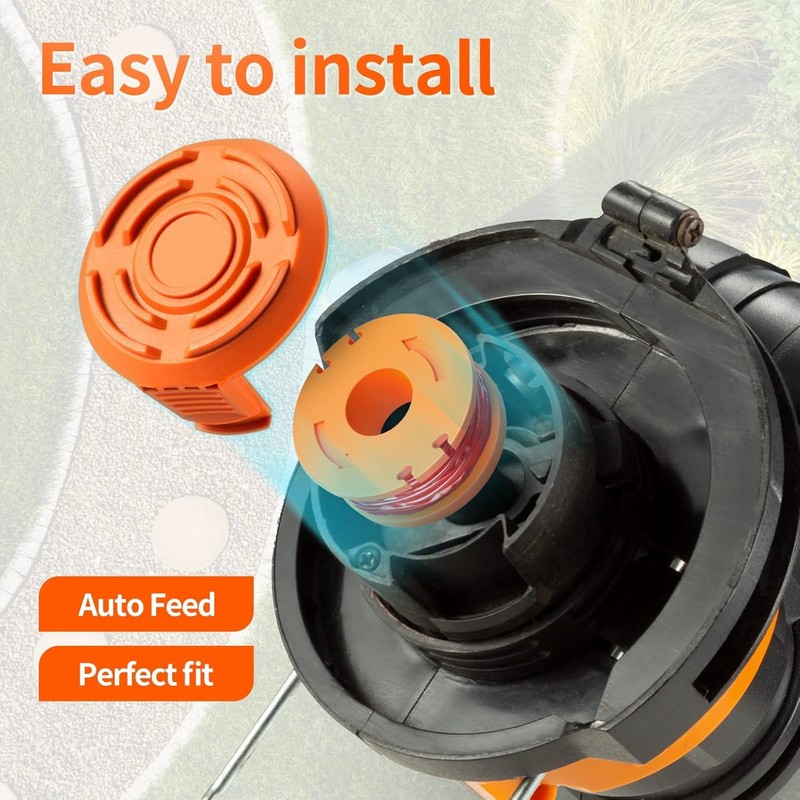 Eventronic 15 Pack WA0010 Replacement Trimmer Line Spool Compatible with