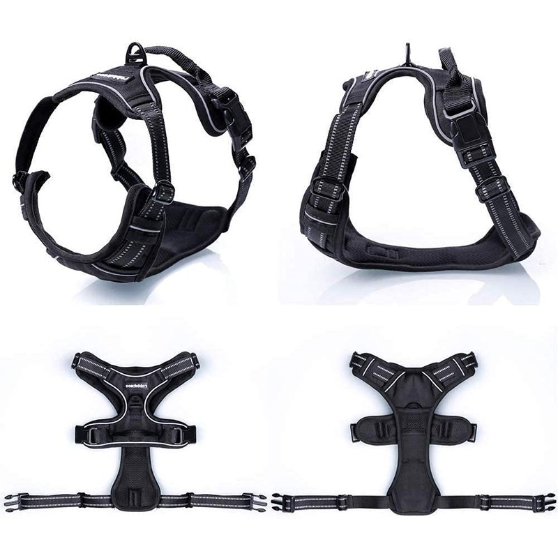 Rabbitgoo Dog Harness, Anti-Pulling, Less Burden, Collar, Fitting Without Lifting