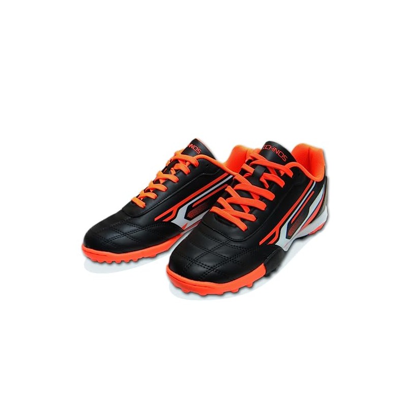 ICHNOS Downforce Astro Turf football boots black/orange/white (6 UK)