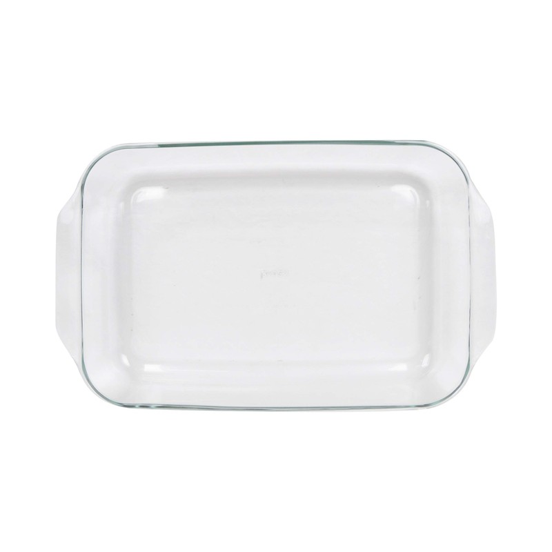 Pyrex (1) 233 Oblong Rectangle Clear Glass Casserole Baking Dish