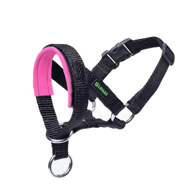 ILEPARK Dog Halter with Padded Fabric, Halter Collar for Dogs,