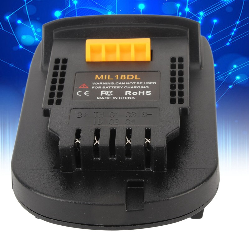 Lithium Battery Adapter Power Tool Dock Power Connector Converter for
