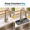 Silicone Faucet Splash Guard Mat – 14.56 x 5.51 Inch