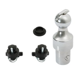 SEBLAFF Gooseneck Hitch Kit 2-5/16 Inch 38,000Lbs Steel Puck System Gooseneck Ball and Safety Chain Anchor Kit 60638